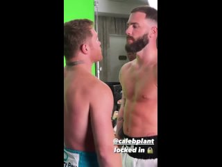 duel of views canelo alvarez and caleb plant