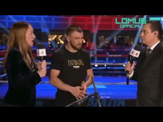 interview with vasily lomachenko after the fight with nakatani