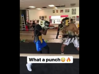 killer punch. when you can not lose concentration in the boxing ring