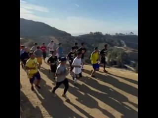 people's champion manny pacquiao on a morning run