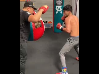 power work on ryan garcia's bag