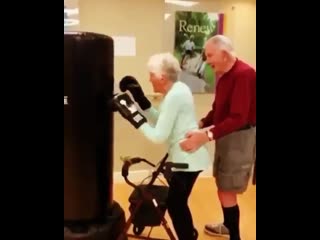 keeping fit in old age