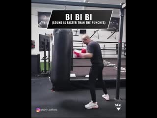 different techniques for working on a heavy bag