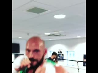 tyson fury worked for the camera