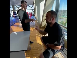 murat gassiev is working on the speed of reaction in boxing