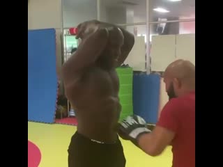 when you asked an mma fighter to fill your abs