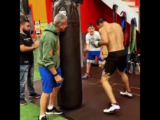 strength work for endurance on a heavy bag