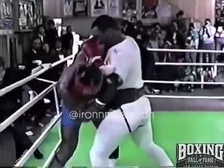 sparring young peak mike tyson