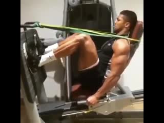 anthony joshua leg workout