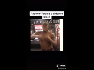 anthony yarde is working on hand speed in boxing