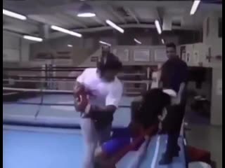 how mike tyson did not spare his sparring partners in training