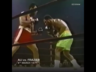 muhammad ali - joe frazier (1 fight)