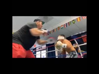 talented teen in boxing