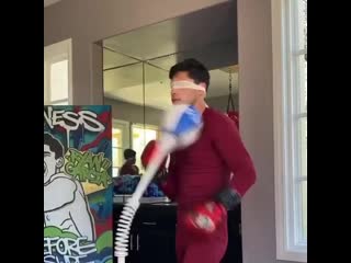 ryan garcia works blind on reflexes