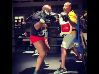 mike tyson does not spare his coach