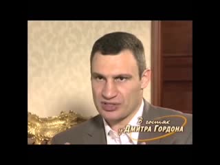 vitali klitschko spoke about the psychological mood before the fight