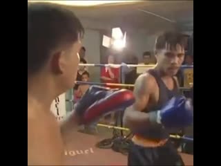 unique footage: young pacquiao on his paws