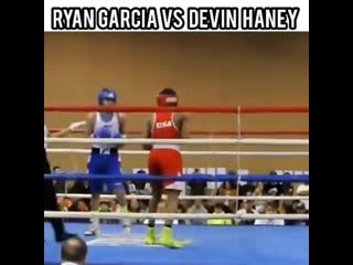 ryan garcia vs devin haney amateur