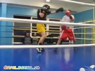 video of sparring between vasily lomachenko and denis berinchyk appeared on the network