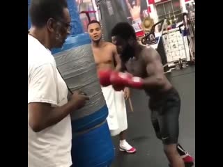 adrien broner in quarantine trying to get back in shape