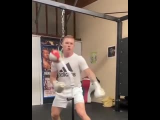 canelo alvarez works on pneumatics