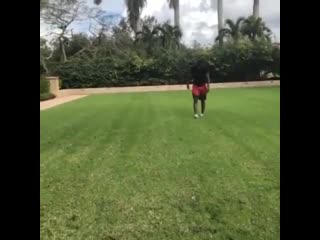 adrien broner showed off his acrobatics