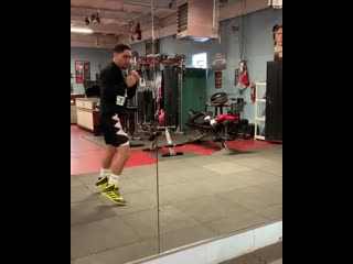 danny garcia getting ready for his fight