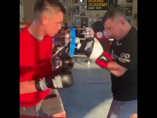 an apple from an apple tree. legendary kostya tszyu shares some of his knowledge with his son tim tszyu