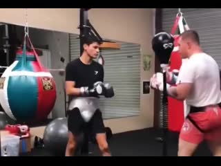 ryan garcia training with canelo alvarez