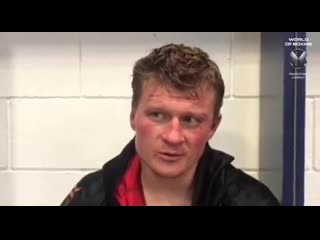 the words of alexander povetkin after the victory over briton hughie fury.