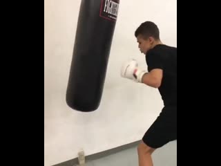 estimate the hand speed of a young boxer