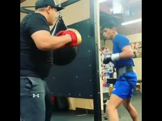 ryan garcia's signature practice