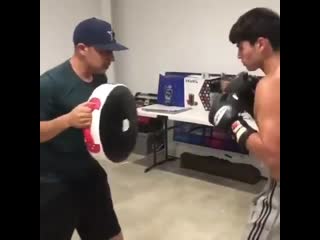 ryan garcia makewara strength work