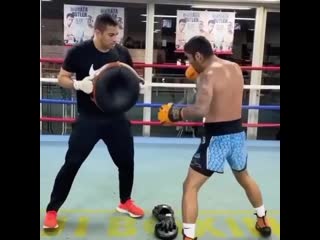 jorge linares practicing hammering nails