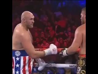 minus seven cookies. check out tyson fury's defensive skills