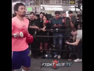 manny pacquiao ready to fight keith thurman