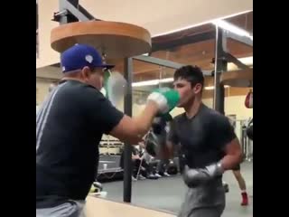 check out ryan garcia's hand speed