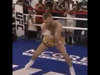 fan of conor mcgregor. hand speed and no cheating