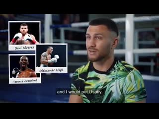 vasily lomachenko named his version of the best p4p boxers