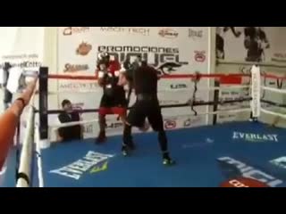 a cut of miguel cotto's sparring and his body work and his sides