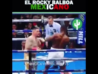 when mexican rocky balboa and english ivan drago met in the ring