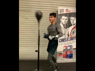 ryan garcia showed his tire speed