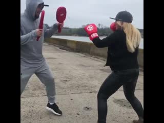 when even pregnant boxing is not a hindrance