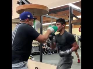 check out ryan garcia's paw workmanship