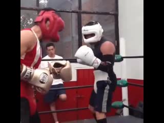 sparring by boxing veteran juan manuel marquez