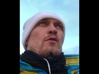 this is how oleksandr usyk starts his day