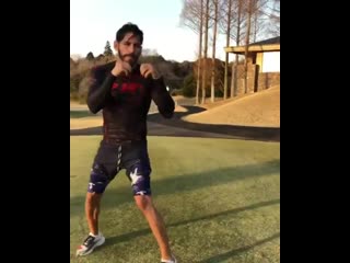 morning shadow fight with matador joge linares