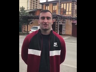 murat gassiev congratulated the girls on march 8