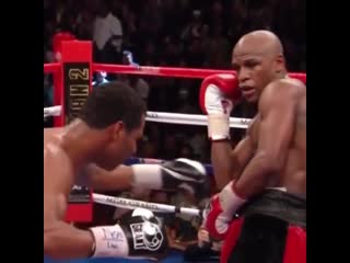 defense doctor floyd mayweather sees all of his opponent's punches through a magnifying glass