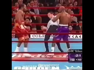 when the referee of the fight himself is from former boxers